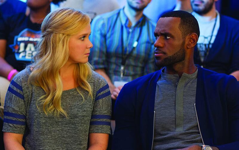 LeBron James and Amy Schumer in Trainwreck (2015). IMDb