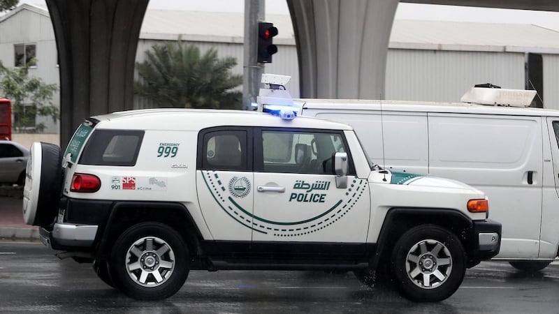 The man has been sentenced to jail for physically assaulting two Dubai police officers. Pawan Singh / The National