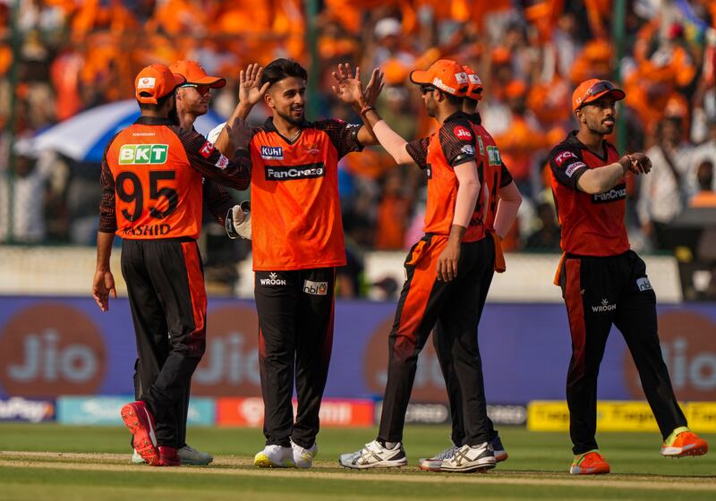 2. Sunrisers Hyderabad pacer Umran Malik has bowled the second fastest delivery of IPL 2023 so far, clocking in at 152.1 kph. AP