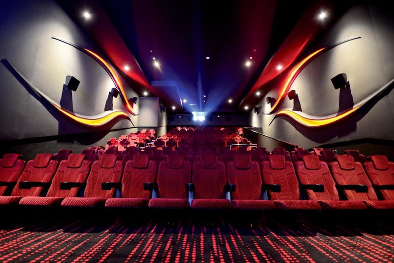 novo cool (standard seats) and novo edge (back of the house seating) -- handout photos of the new Novo Cinema (formerly Grand Cinemas) at World Trade Center Mall in Abu Dhabi, which opened it's doors May 2014. 

CREDIT: Courtesy Novo