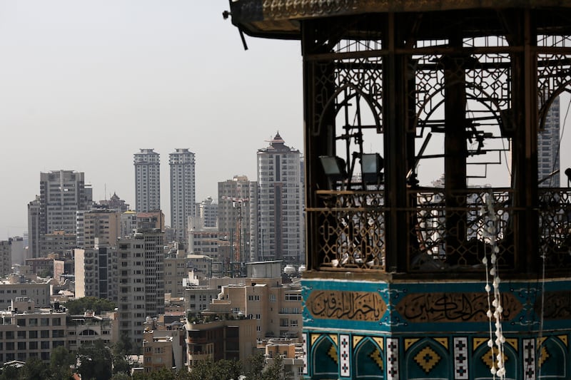 The skyline of Tehran. UANI said that research had led to the identification of 2,500 businesses around the world, suspected of having involvement with Iran. Getty Images