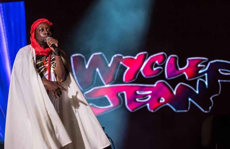 Haitian musician Wyclef Jean at this year’s Mawazine Festival in Morocco. Photo by Sife Elamin