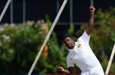 Sri Lanka's spin bowling attack will be led by Rangana Herath. Lakruwan Wanniarachchi / AFP