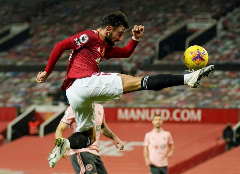 Bruno Fernandes - 6. Struggled to unpick the Blades but flicked a Telles ball into a danger area after 41. Often played amid the Blades’ five man defence without much joy. Incredible run back to dispossess Ampadu. Reuters