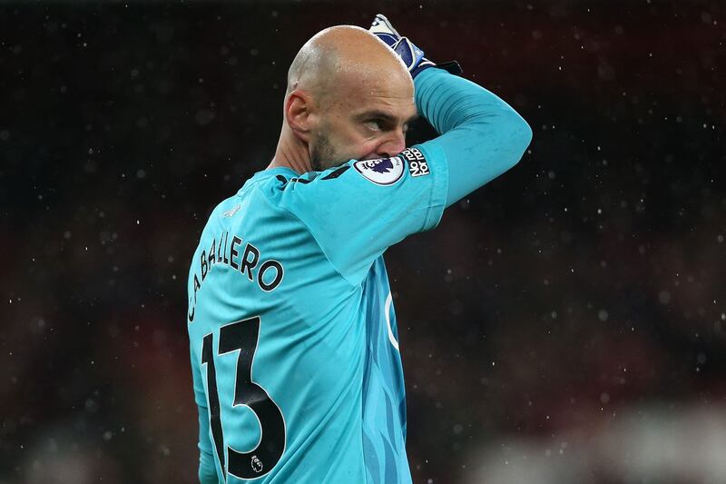 SOUTHAMPTON RATINGS:  Willy Caballero – 5 Southampton’s new singing had a mixed game; he rescued his team a number of times with good saves, including a stop to deny Saka. However, he should have done better for Gabriel’s goal in which he didn’t commit to the ball. AFP