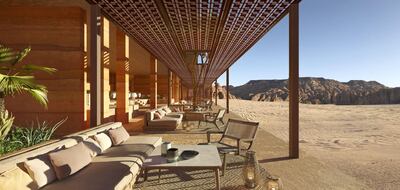 Al Ula is set to be home to three luxury resorts by Aman, the luxury hotel groups first in the Middle East. Courtesy RCU