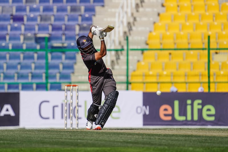 Action from UAE's win over Ireland in Abu Dhabi. Abu Dhabi Cricket