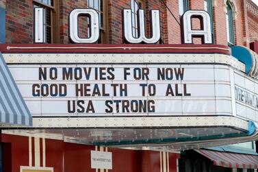 The Iowa Theater responds to the Covid-19 coronavirus outbreak. The country’s middle-income group is ill-prepared for the economic effects of the crisis, according to the latest update of household-finance data from the Federal Reserve. AP