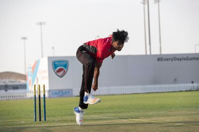 ABU DHABI, UNITED ARAB EMIRATES. 05 AUGUST 2018. Cricketer Yodhin Punja is a fast bowler and has got a recall to the UAE senior national team pool. (Photo: Antonie Robertson/The National) Journalist: Amith Pasella. Section: Business.