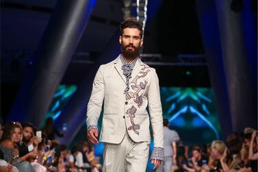 Arab Fashion Week's men's programme will launch in Dubai in January 2021. Courtesy Arab Fashion Council