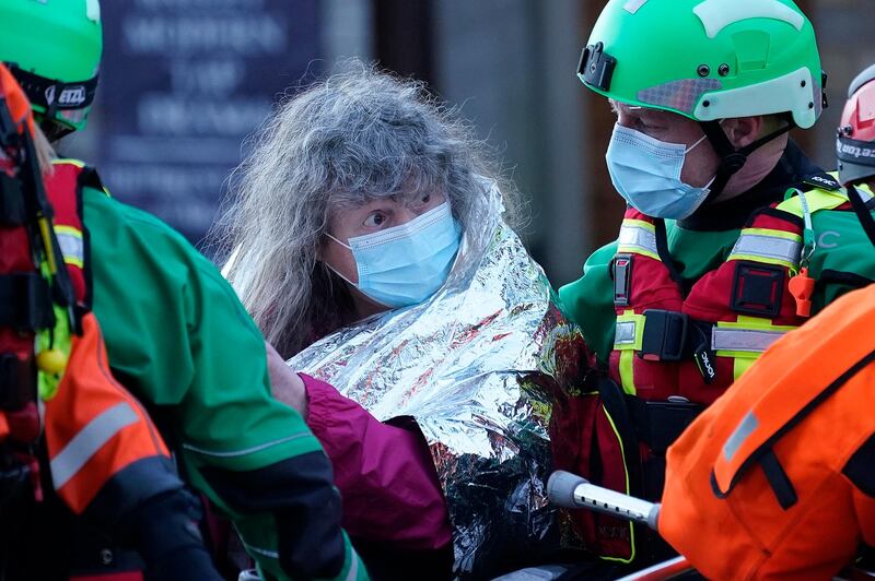 Around 40 residents were assisted out of the care home. Getty Images