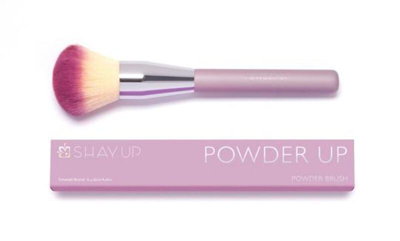 Powder up brush, Dh180, Shay Up at MHG Boutique. Courtesy MHG Boutique