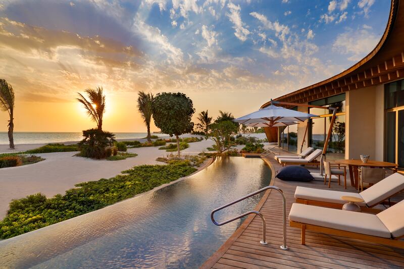 The St Regis Red Sea Resort has opened on the western coast of Saudi Arabia. Photo: St Regis Resorts