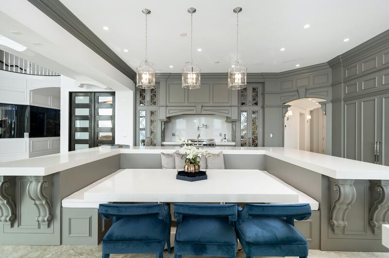 The family kitchen. Courtesy Sotheby’s International Realty