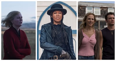 Kristen Dunst, Regina King and Marlee Maitlin could all find themselves in consideration for the Best Supporting Actress gong when nominations are announced early next year. Photo: Netflix, Amazon Studios