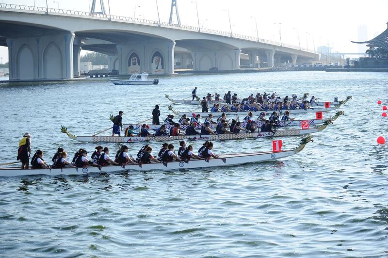 Registrations for Dubai Festival City's Dragon Boat Race are now open. Supplied