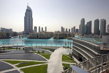 Emaar Properties on Wednesday said it sold Address Sky View hotel in Downtown Dubai to Evergreen Hospitality for Dh750 million. Jeff Topping / The National