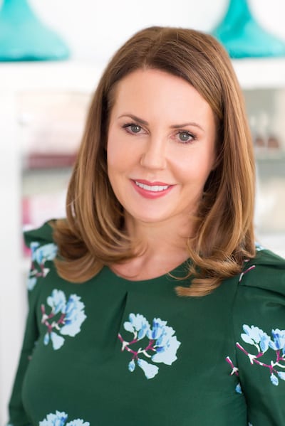 Skincare expert Rebecca Treston of Rebecca Treston Aesthetics Dubai. 
