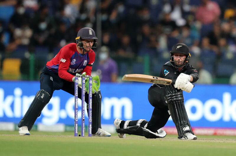 New Zealand's Devon Conway scored a quick 46 against England.