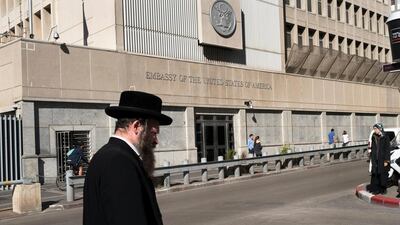 US President Donald Trump had the American embassy to Israel from Tel Aviv to Jerusalem. Jim Hollander / EPA