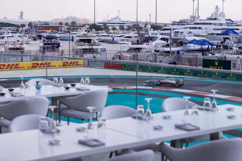 Atayeb Terrace, courtesy Yas Viceroy