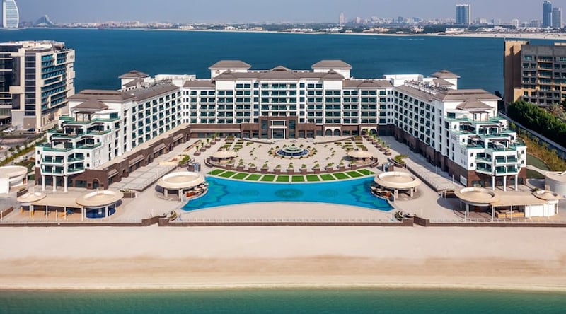 Taj Exotica Resort & Spa, The Palm, Dubai opened in March. Photo: Taj Hotels