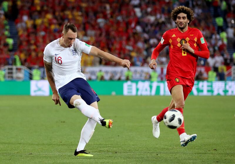 Phil Jones 6 - Another solid back up option, he needs to remain injury-free for a full season for Southgate to see how good he can really be. Hazard went past him as if he wasn't there for his goal in the third place decider. Reuters