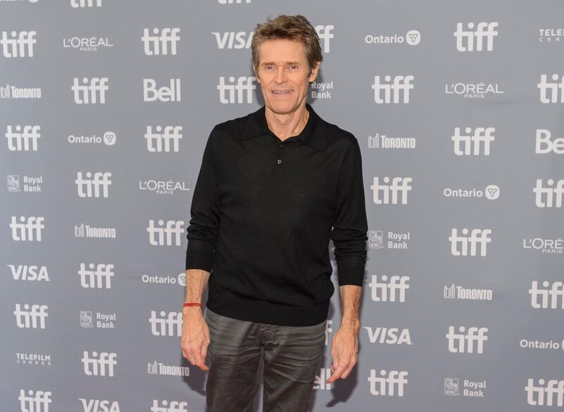 Willem Dafoe arrives for the press conference for 'Motherless Brooklyn' at the Toronto International Film Festival on September 11, 2019. AP