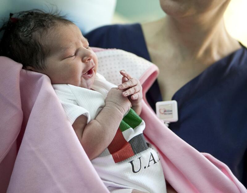 The UAE has introduced a law that encourages breastfeeding. Silvia Razgova / The National