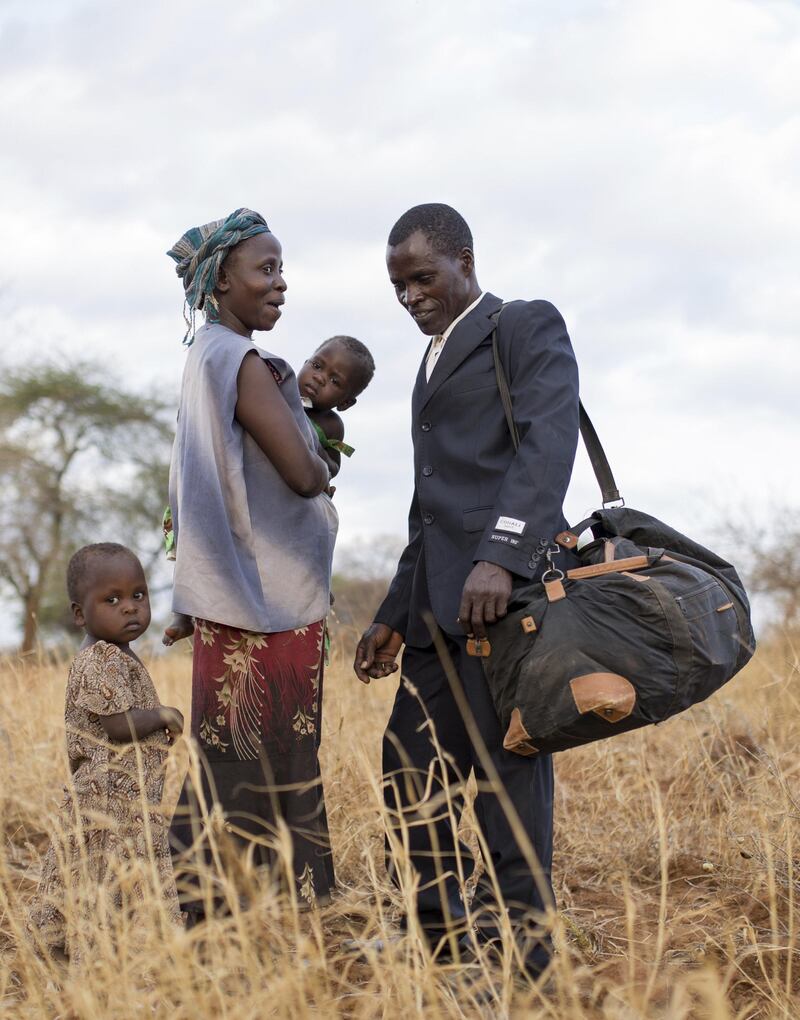 Still from 'Thank You For The Rain'. anthropoSCENE opens with ‘Thank You for the Rain,’ a collaborative experiment by Norwegian filmmaker Julia Dahr and Kenyan farmer Kisilu Musya. It captures the latter’s extraordinary journey from local farmer to global activist in the lead up to the 2015 COP21 climate talks in Paris.