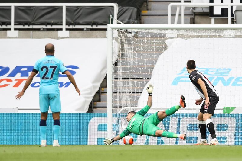 NEWCASTLE RATINGS: Martin Dubravka – 6, Spectacularly pawed away a 30-yard curler from Son, shortly after conceding from the same player. EPA