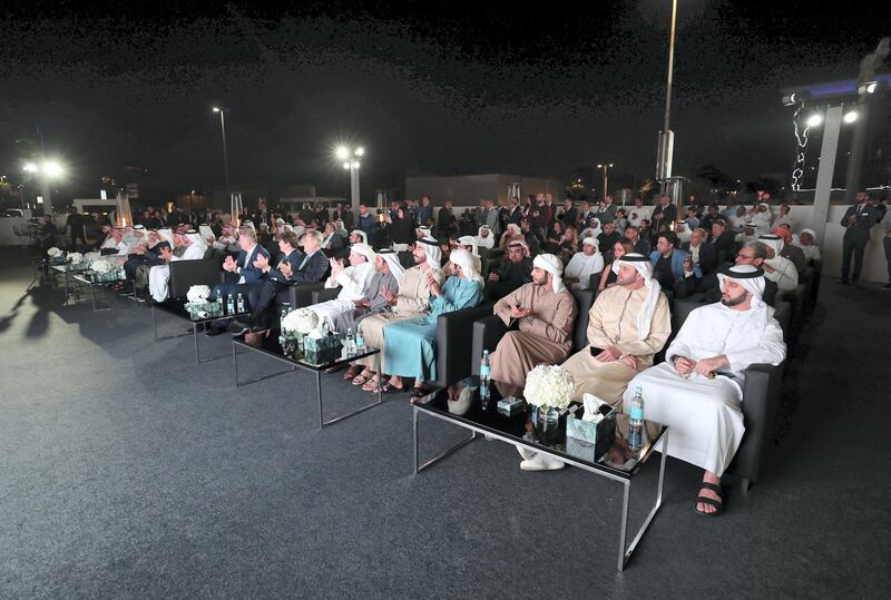 Abu Dhabi, United Arab Emirates - Reporter: Simon Wilgress-Pipe: The opening of the new Bentley Emirates showroom. Tuesday, January 21st, 2020. Abu Dhabi. Chris Whiteoak / The National