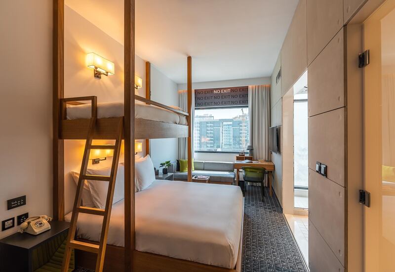 Stay at Studio One Hotel for 48 hours from Dh480 this 48th National Day. Courtesy Studio One Hotel