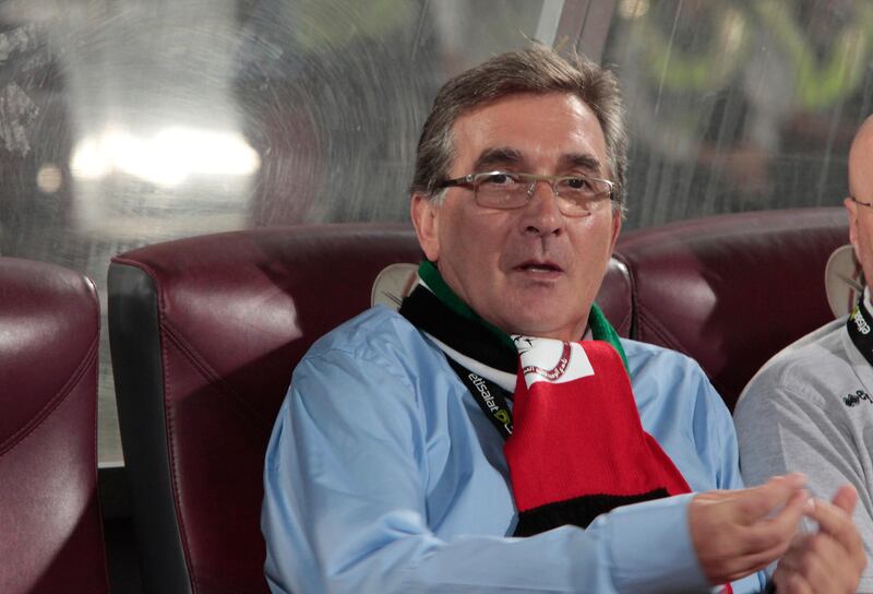 Abu Dhabi, United Arab Emirates - November 23, 2012.   Branko Ivankovic the head coach of Al Wahda,  at the ongoing Etisalat Pro League.  ( Jeffrey E Biteng / The National )