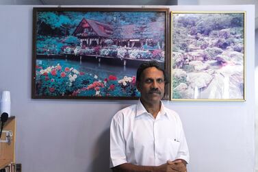 'It was not just Omanis who were sad, all people in Oman felt the same," says Chandram Marulla Prambath, a restaurant manager from Kerala who moved to the country in about 1990.​​​​​​ Reem Mohammed / The National