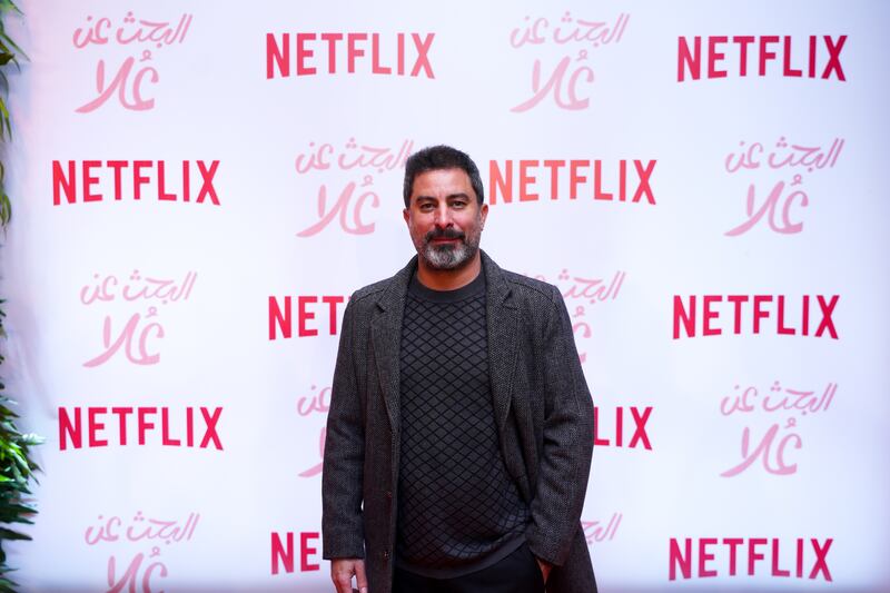 The Arabic Netflix Original's director Hadi El Bagoury.