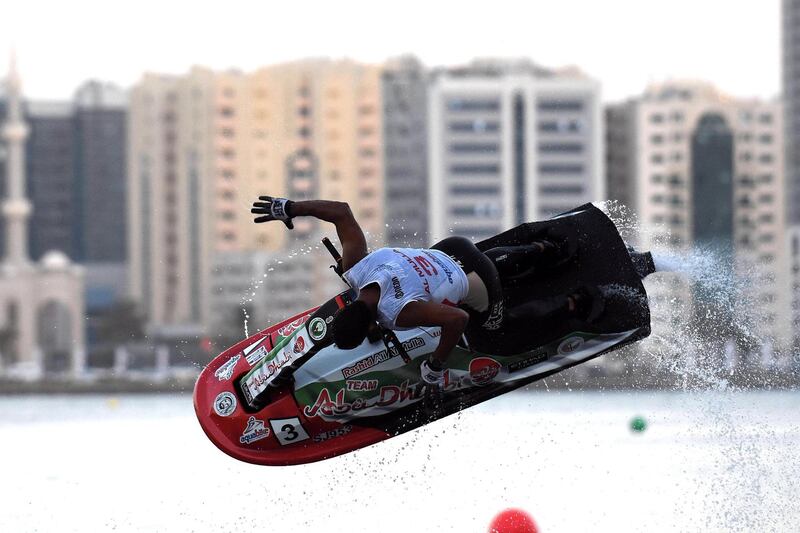 UIM-ABP-AQUABIKE WORLD CHAMPIONSHIP- Freestyle at the Grand Prix of Sharjah, UAE. December 11-15, 2018 Picture by Vittorio Ubertone/ABP - copyright free editorial
