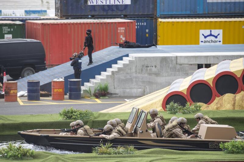 The UAE armed forces during the military show at Adnec. Donald Weber / Crown Prince Court - Abu Dhabi