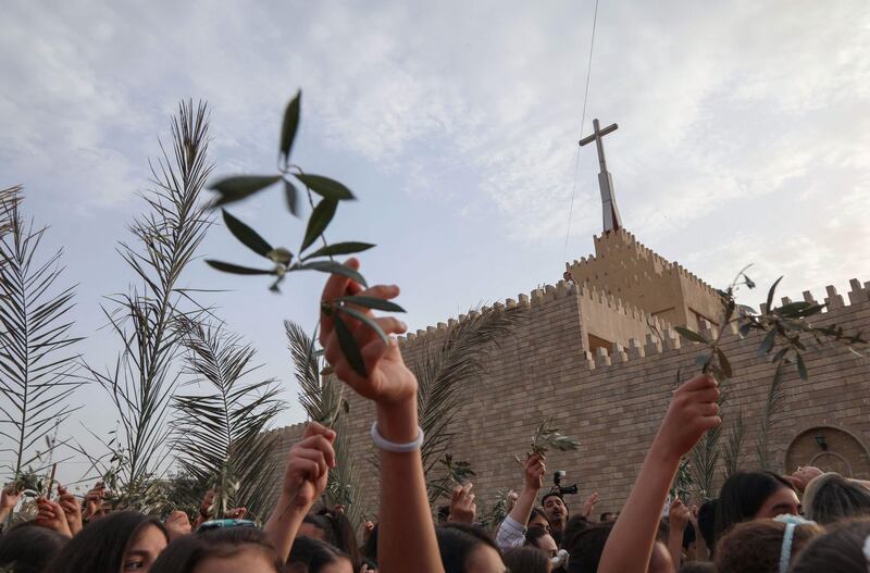 Palm Sunday marks the first day of the Easter week.  