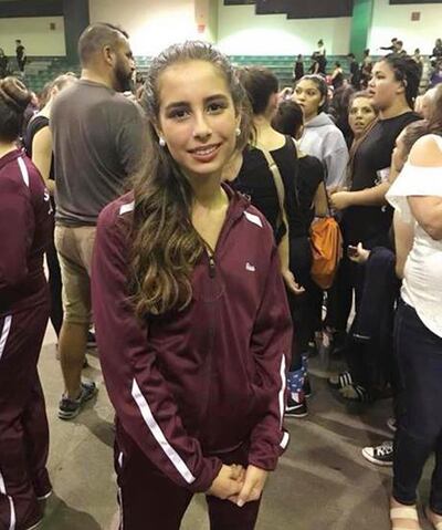 This photo taken from the Facebook page of Shawn Malone Reeder Sherlock shows an undated photo of her niece, Gina Montalto, a student at Marjory Stoneman Douglas High School in Parkland, Fla. Montalto was killed when former student Nikolas Cruz opened fire at the school Wednesday, Feb. 14, 2018. (Facebook via AP)