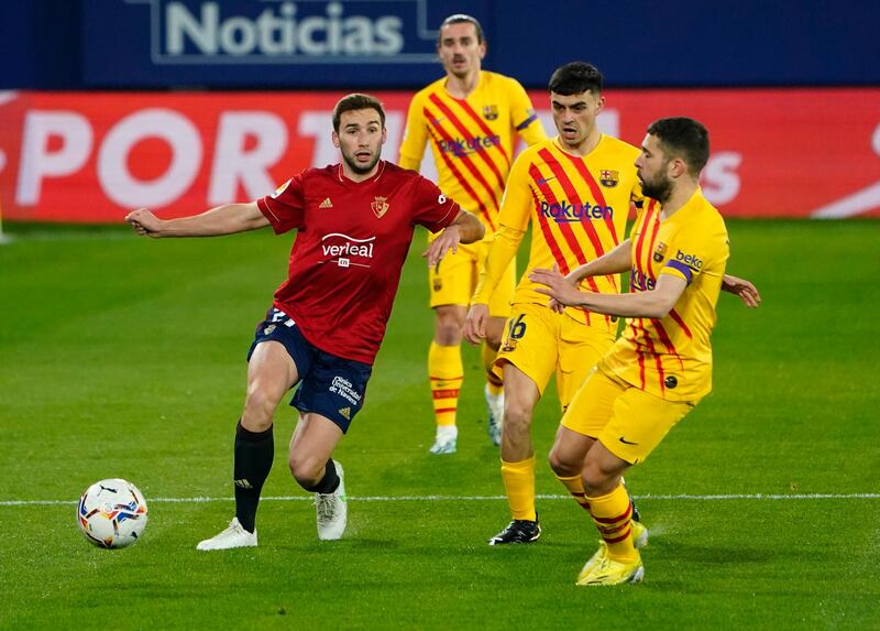 Pedri - 7, There was intelligence shown in the teenager’s movement and passing. There were periods in the first half where he struggled to get onto the ball, but that changed when the formation turned to 4-3-3 and he played an important role in the second goal. Reuters