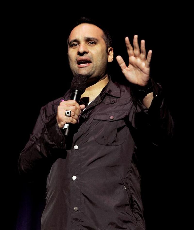 Comedian Russell Peters returns to Yas Island's du Arena in October. AFP