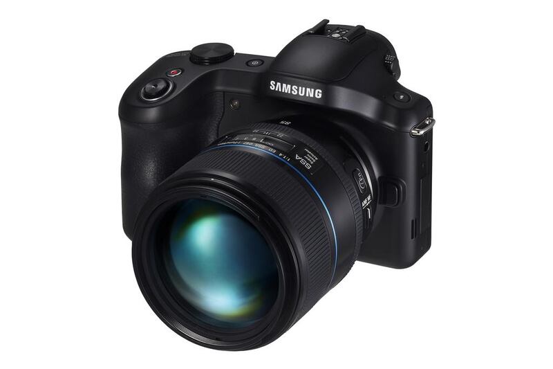 The Samsung Galaxy NX operates on Android technology and is extremely simple to set up and get going. Courtesy Samsung