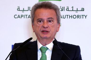 Lebanese Central Bank Governor Riad Salameh. Reuters