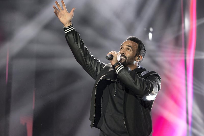 Craig David was another crowd favourite at RedfestDXB. Courtesy of Virgin Radio