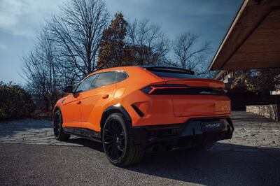 The Urus SE is decently quiet and refined at steady cruising speeds. Photo: Lamborghini