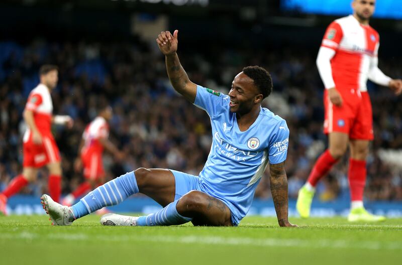 Raheem Sterling: 5 - Sterling provided a threat on the left, often taking on his opposition wing-back but just lacking the end product to grab himself a goal on the night. Reuters