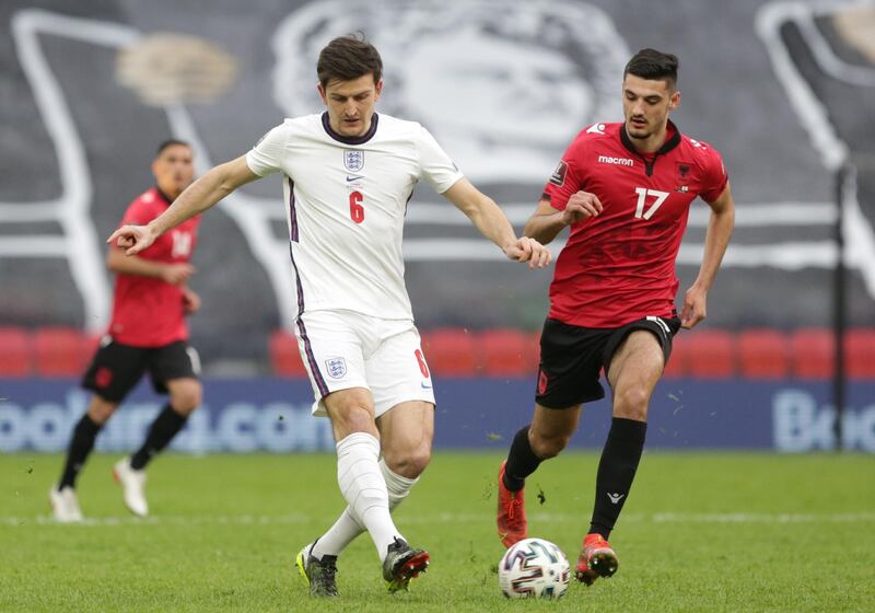 Harry Maguire - 7: Played the out from the back well, although hardly put under much pressure by Albania either while in possession or defensively. EPA