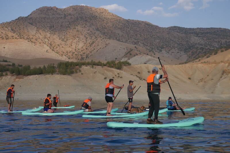 The group believes that trips into nature can help to raise awareness of environment issues. Photo: Nabil Musa