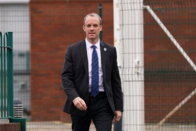 Britain's Justice Secretary and Deputy Prime Minister Dominic Raab welcomed the council's new guidance on sentencing terrorists. AFP